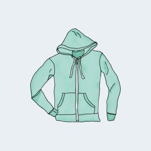 hoodie with zipper